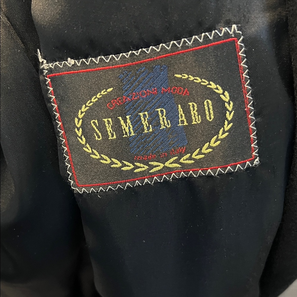 Men's Full length Black Jacket